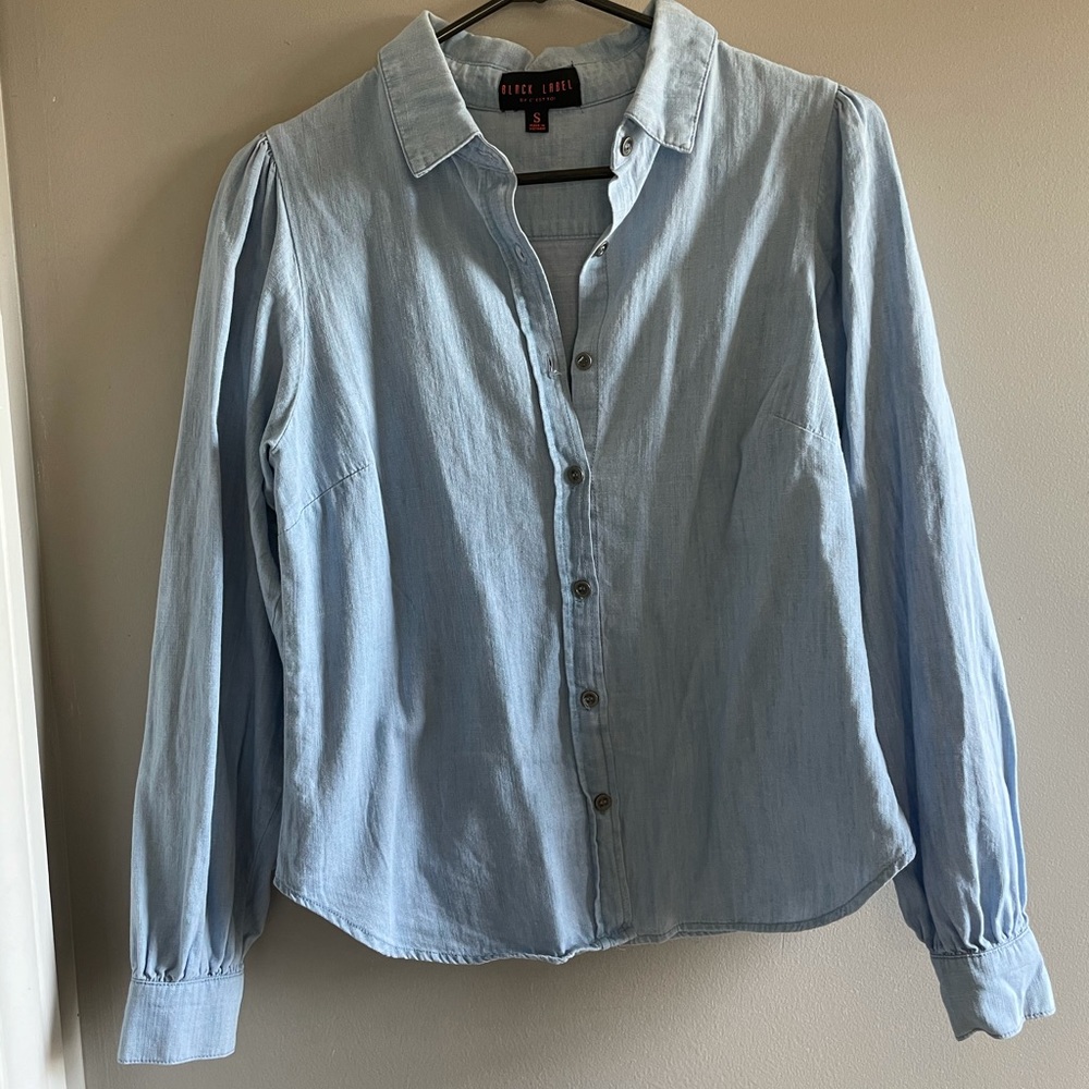 Black Label: Denim Button Down